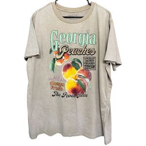 Target Freeze Georgia Peaches Retro T-Shirt With Embroidered Accent - Size XXL